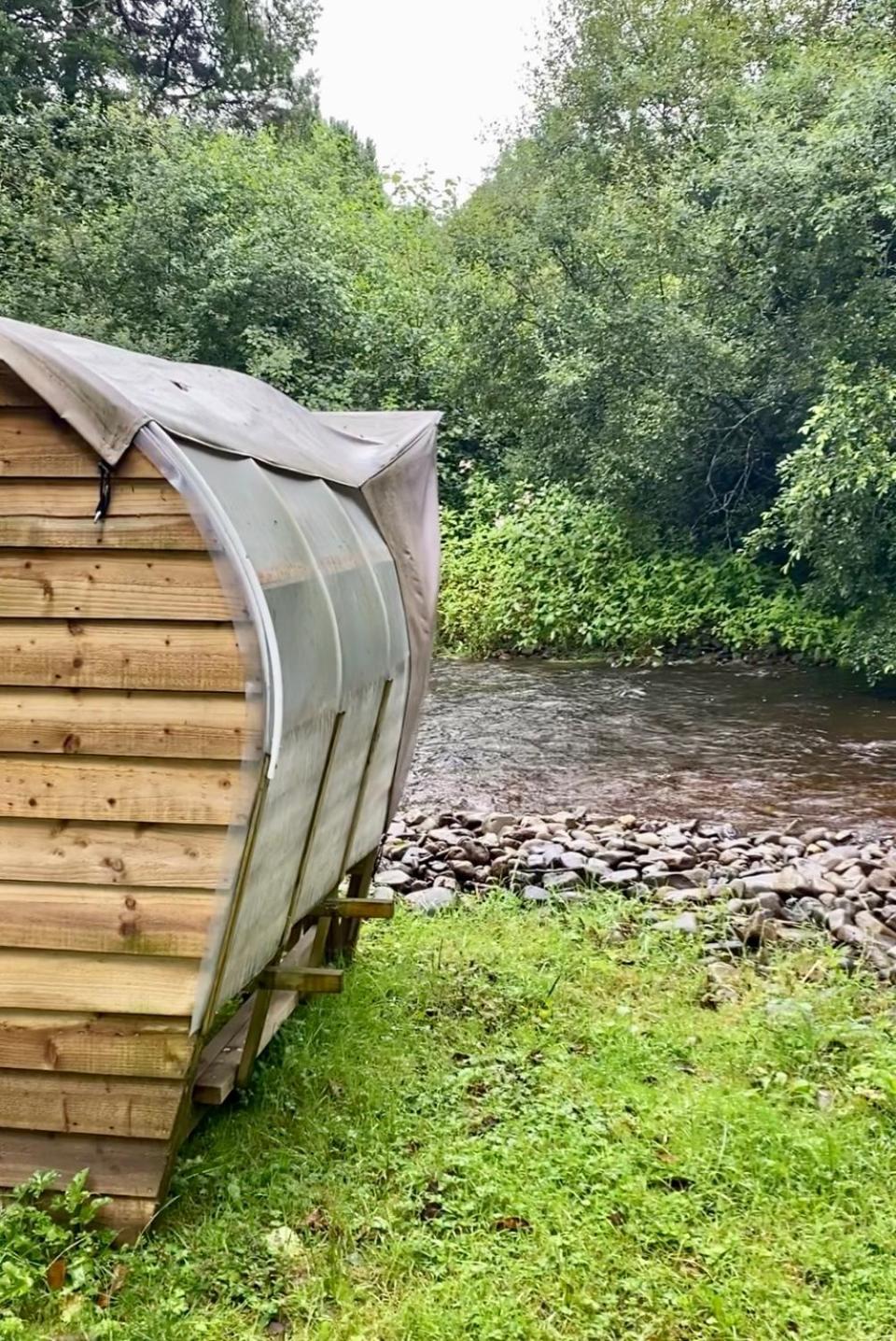 River View Glamping Hotel Llandovery Exterior foto